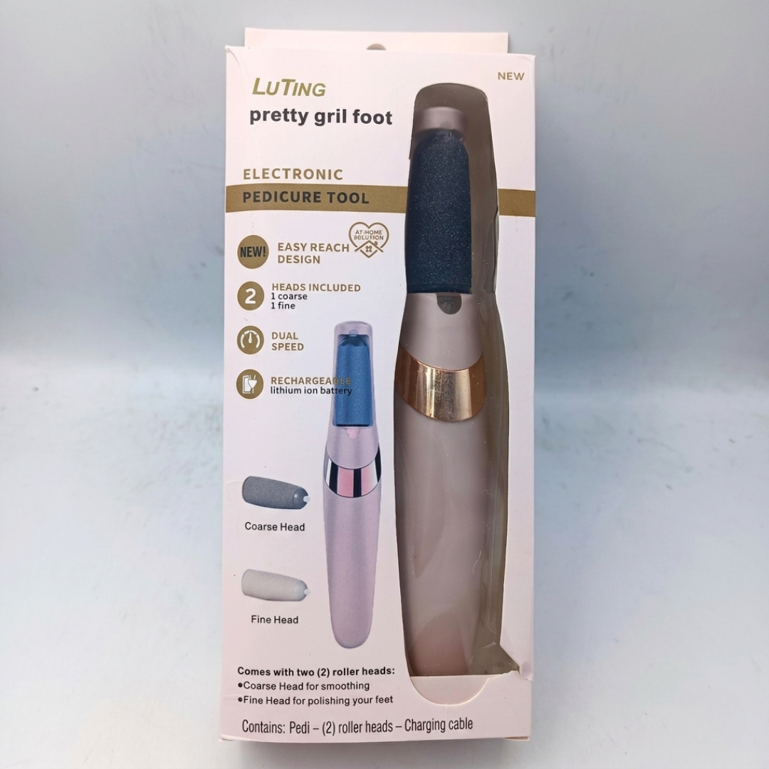 Electric Foot Callus Remover – Rechargeable Pedicure Tool
