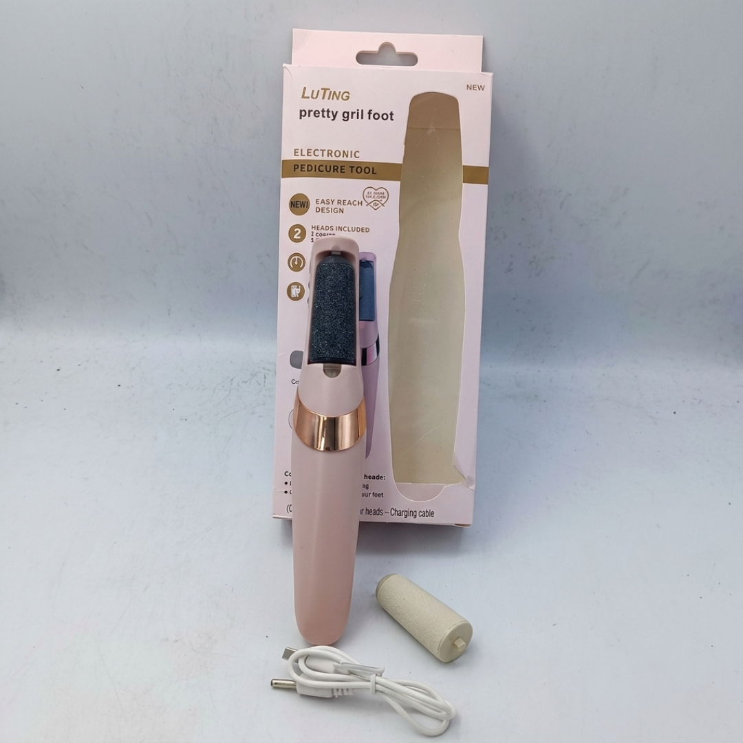 Electric Foot Callus Remover – Rechargeable Pedicure Tool