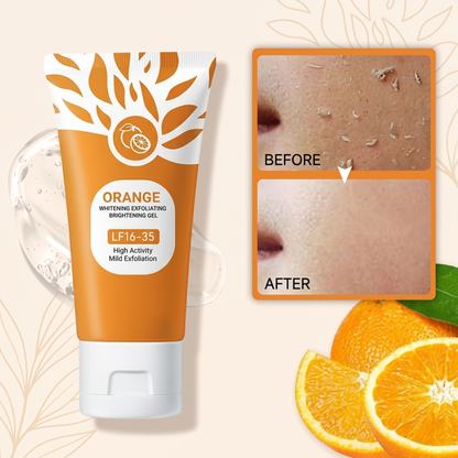Orange Whitening Exfoliating Brightening Gel