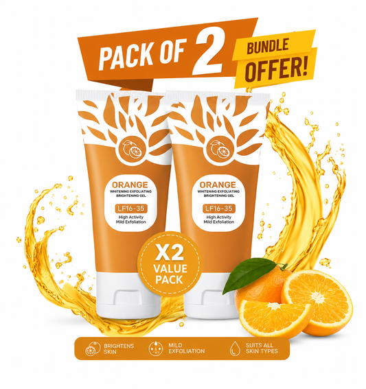 Orange Whitening Exfoliating Brightening Gel