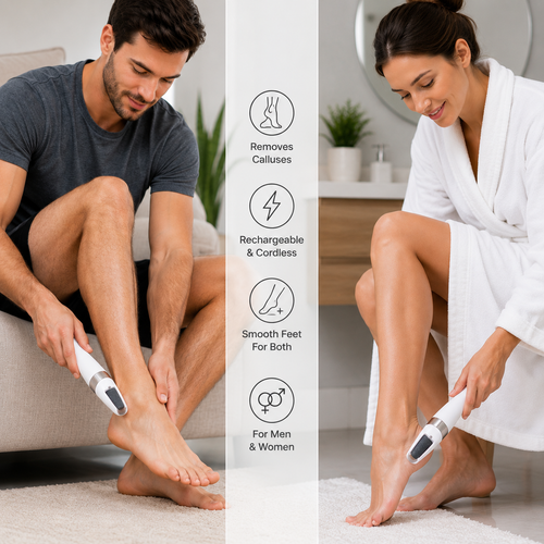 Electric Foot Callus Remover – Rechargeable Pedicure Tool
