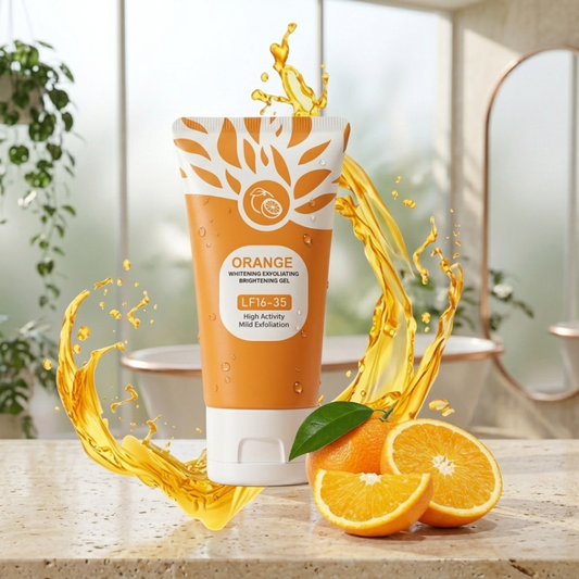 Orange Whitening Exfoliating Brightening Gel